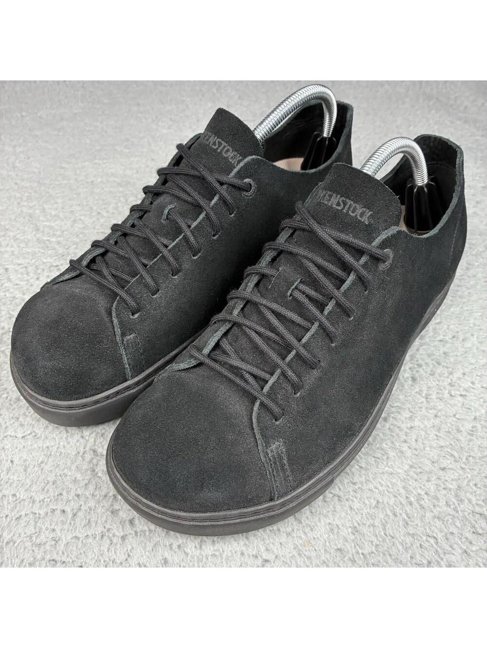 Birkenstock Bend Low Decon Mens 10 EU 43 Narrow Black Nubuck